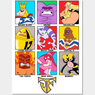 The Justice Friends Posters and Art